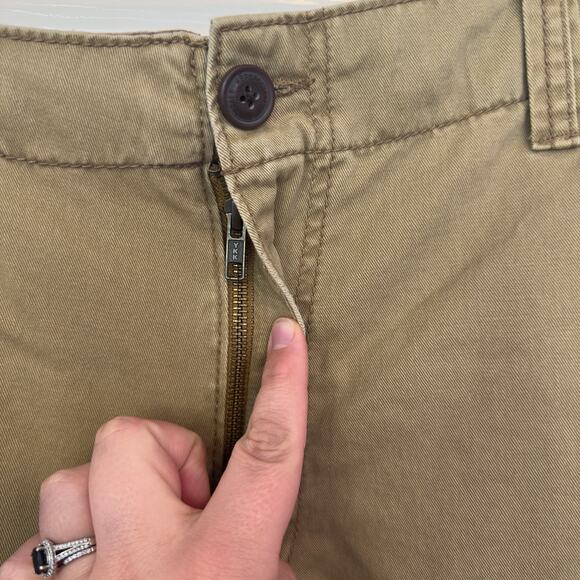 Aeropostale Mens Tan Cargo Shorts Size 36 Pockets Drawstring Utility Casual - Picture 8 of 12